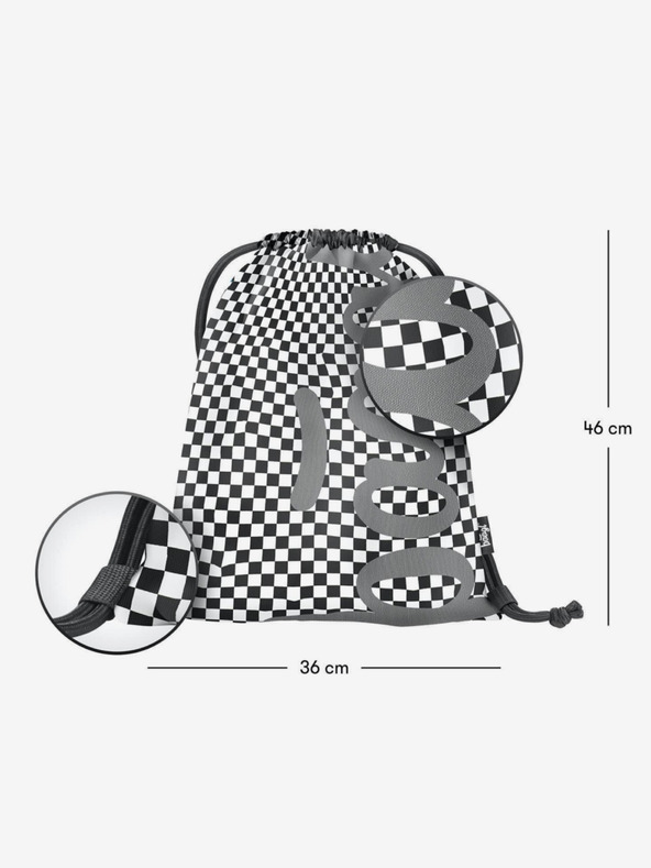 BAAGL  Crna torba skate ska - uzorak Baagl