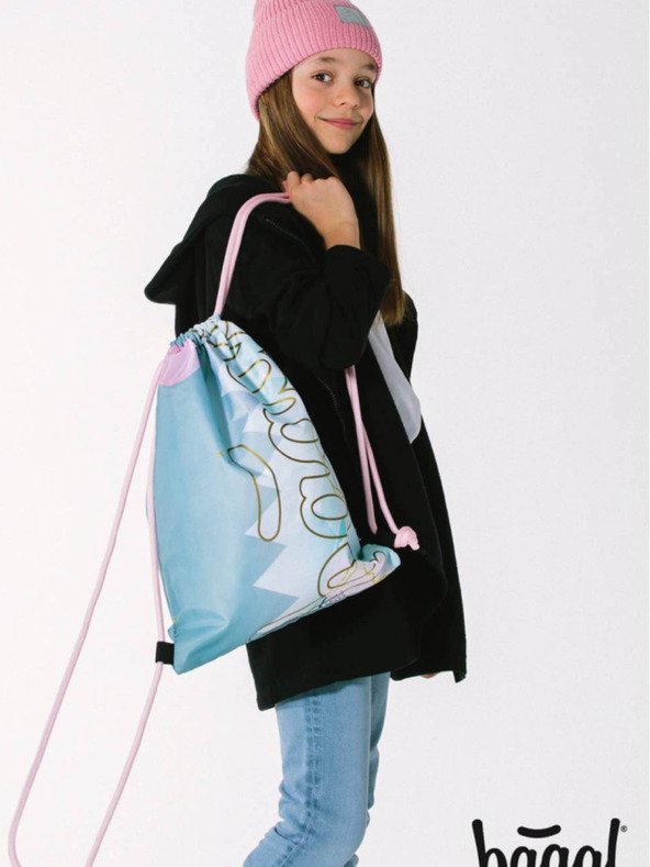 BAAGL  Ljubičasta torba skate moon Baagl