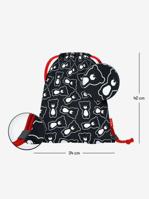 BAAGL  Crna torba teribear black Baagl