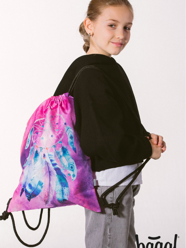 BAAGL  Ružičasta torba Baagl hvatač snova