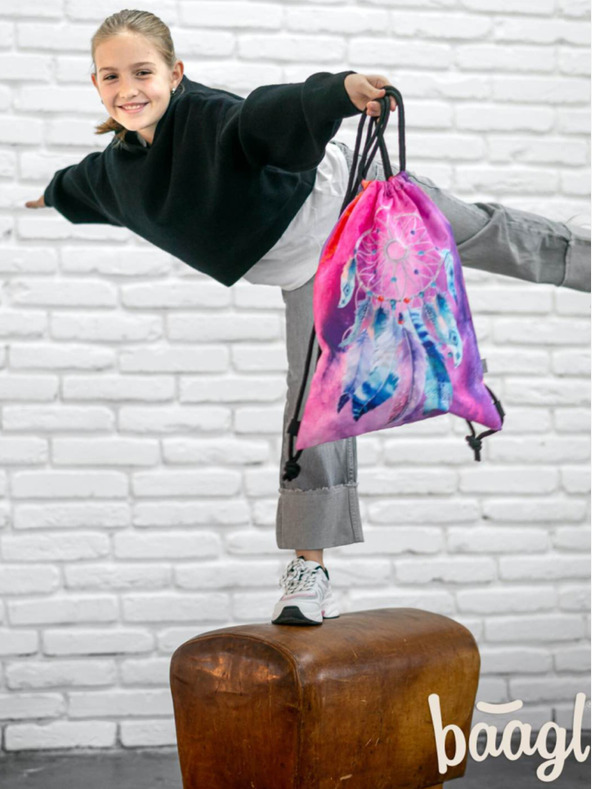 BAAGL  Ružičasta torba Baagl hvatač snova