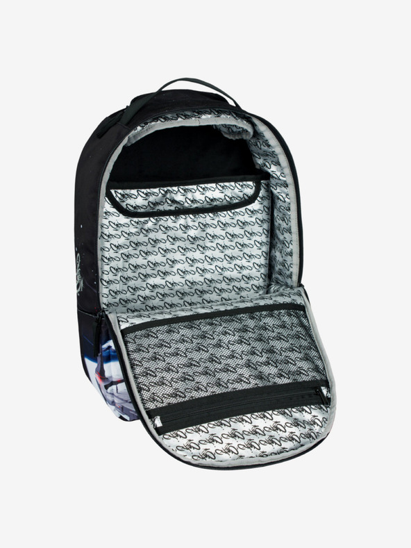 BAAGL  Crni ruksak Baagl eARTh - Cosmonaut by Caer8th