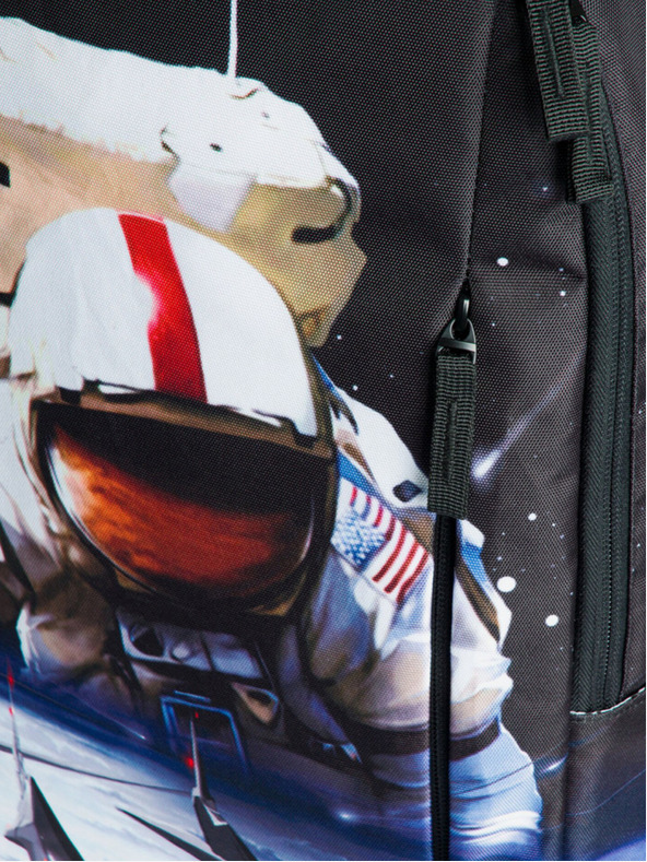 BAAGL  Crni ruksak Baagl eARTh - Cosmonaut by Caer8th