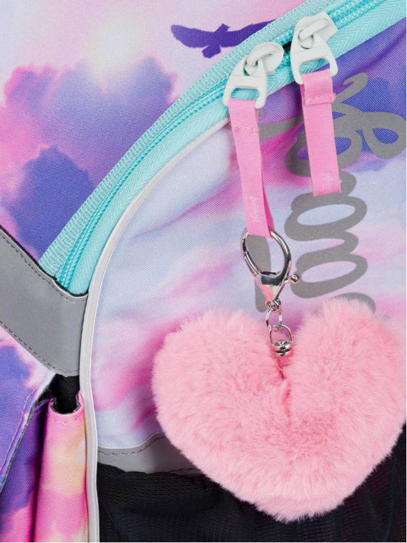 BAAGL  Ružičasta školska torba Zippy Baagl Owl