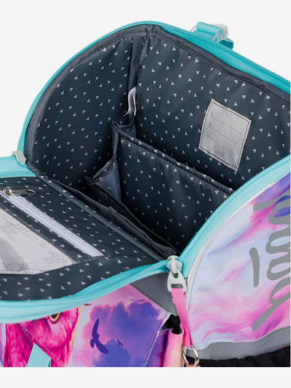 BAAGL  Ružičasta školska torba Zippy Baagl Owl