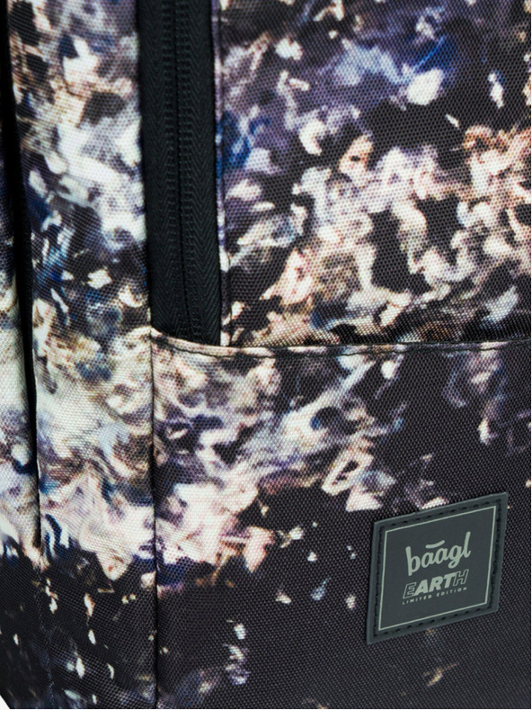 BAAGL  Crno-bež ruksak Baagl eARTh - Tygr by Lukero