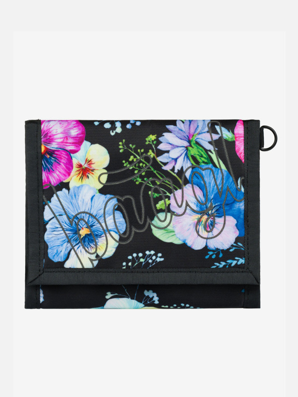 BAAGL  Crni novčanik Baagl Flowers