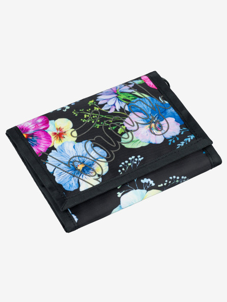 BAAGL  Crni novčanik Baagl Flowers