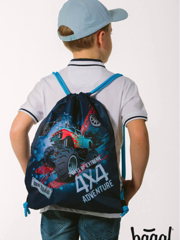 BAAGL  Tamnoplava torba Baagl Truck