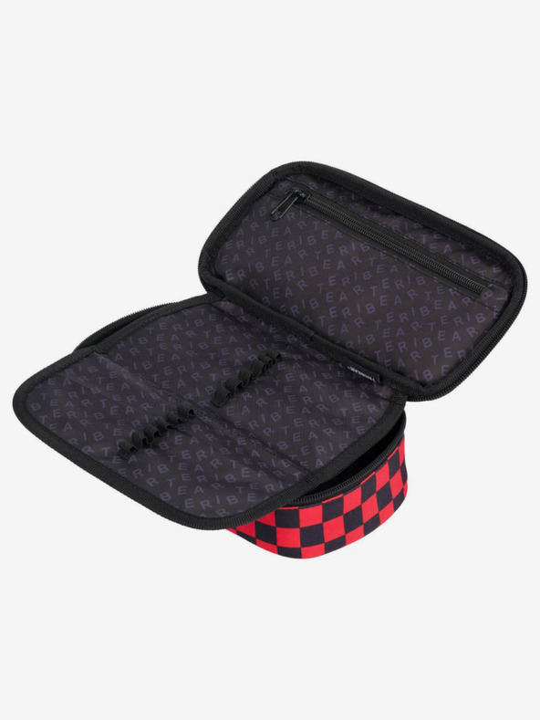 BAAGL  Crni školski set Skate ruksak, pernica i torba Baagl Teribear