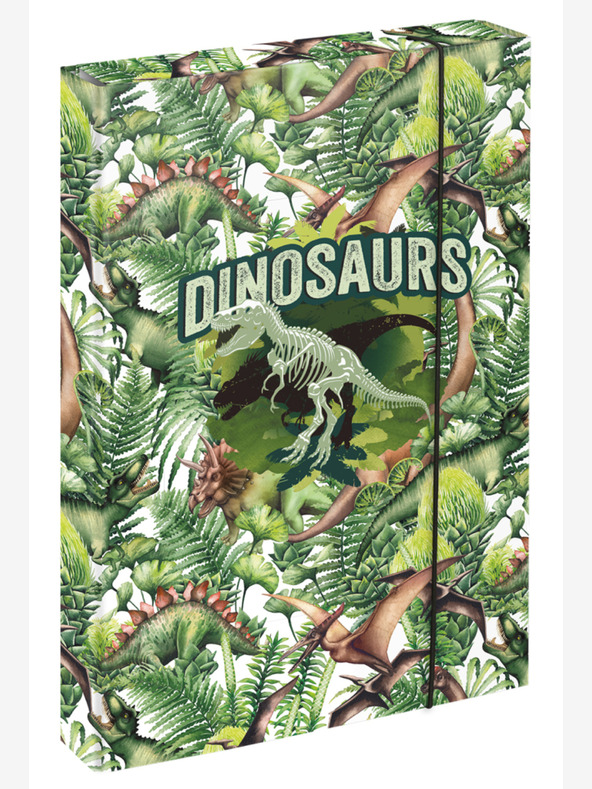 BAAGL  Zeleni Baagl Jumbo Dinosaur A4 školske ploče za bilježnice