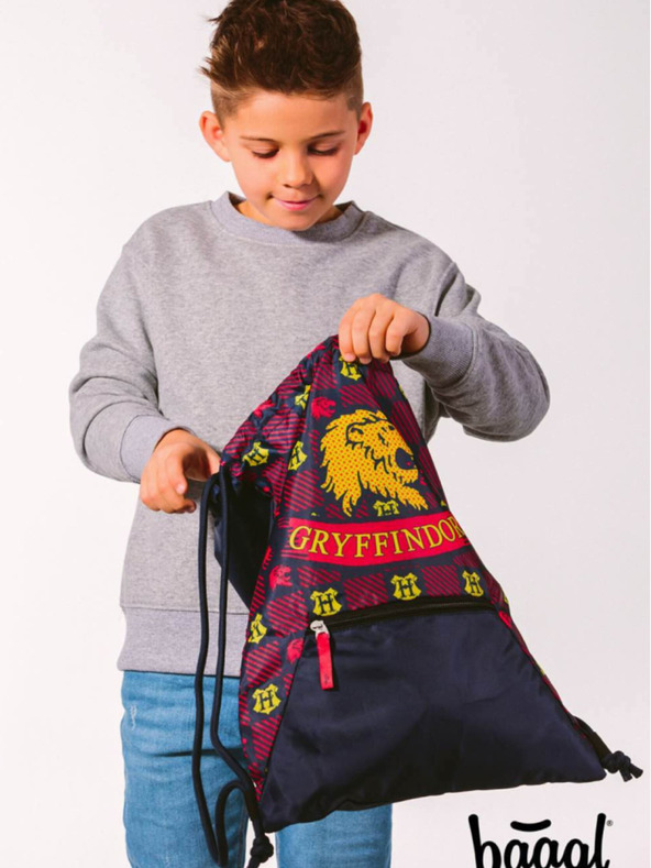 BAAGL  Baagl Harry Potter Gryffindor crvena i plava torba s džepom
