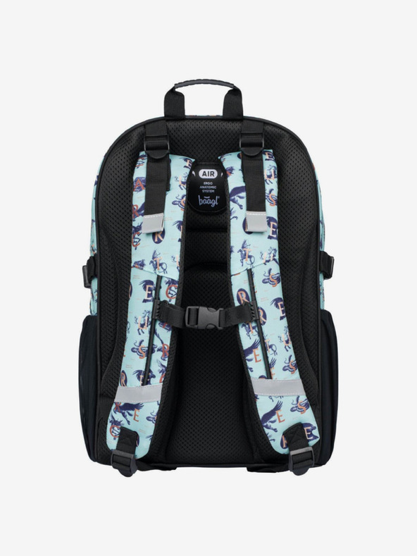 BAAGL  Plavi školski ruksak Baagl Core Harry Potter Fantastic Beasts