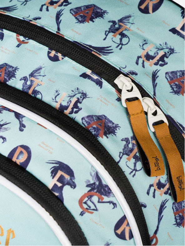 BAAGL  Plavi školski ruksak Baagl Core Harry Potter Fantastic Beasts