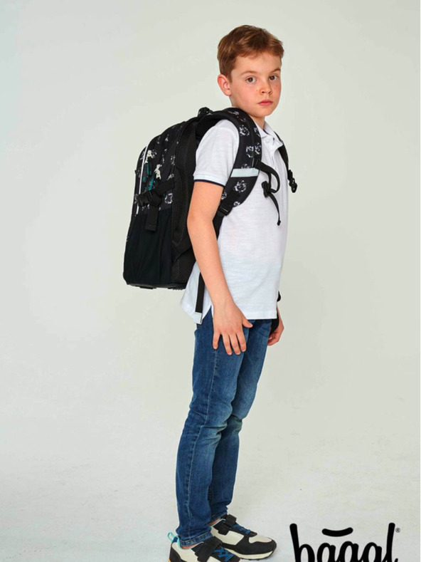 BAAGL  Crni školski ruksak Baagl Core Harry Potter Hogwarts