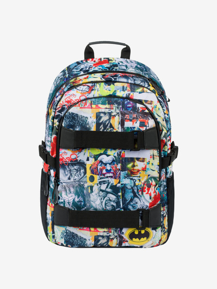 BAAGL  Crna školska torba Baagl Skate Batman Komiks