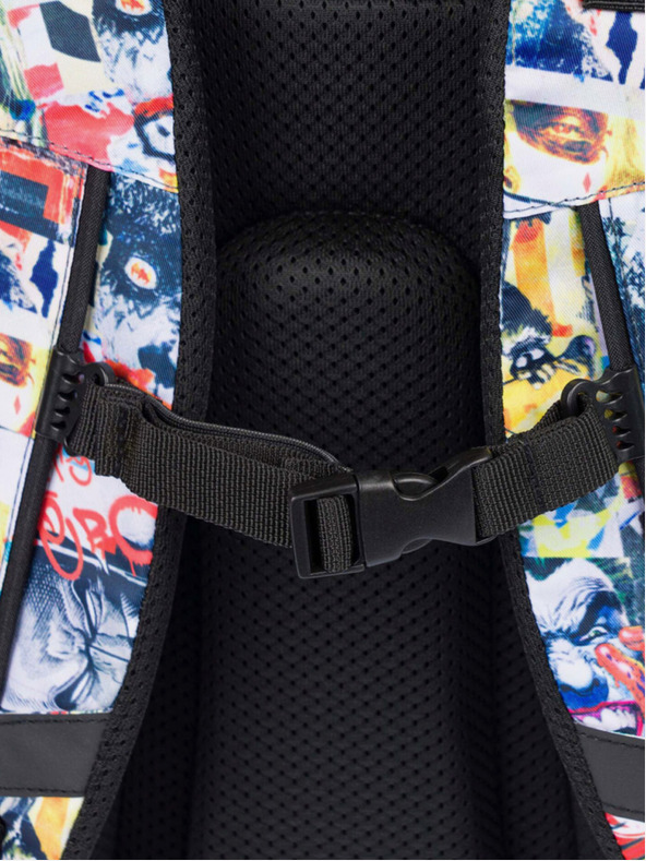 BAAGL  Crna školska torba Baagl Skate Batman Komiks