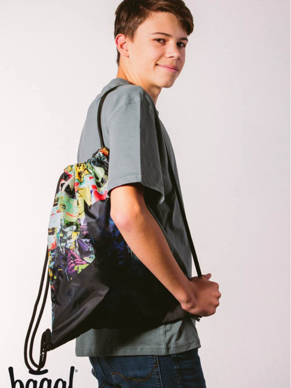 BAAGL  Crna torba Baagl Skate Batman Komiks