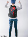 BAAGL  Crni ruksak Baagl eARTh Batman Red