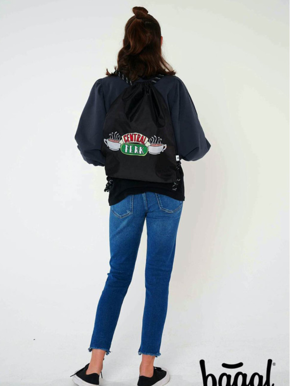 BAAGL  Baagl Friends Central Perk crna torba