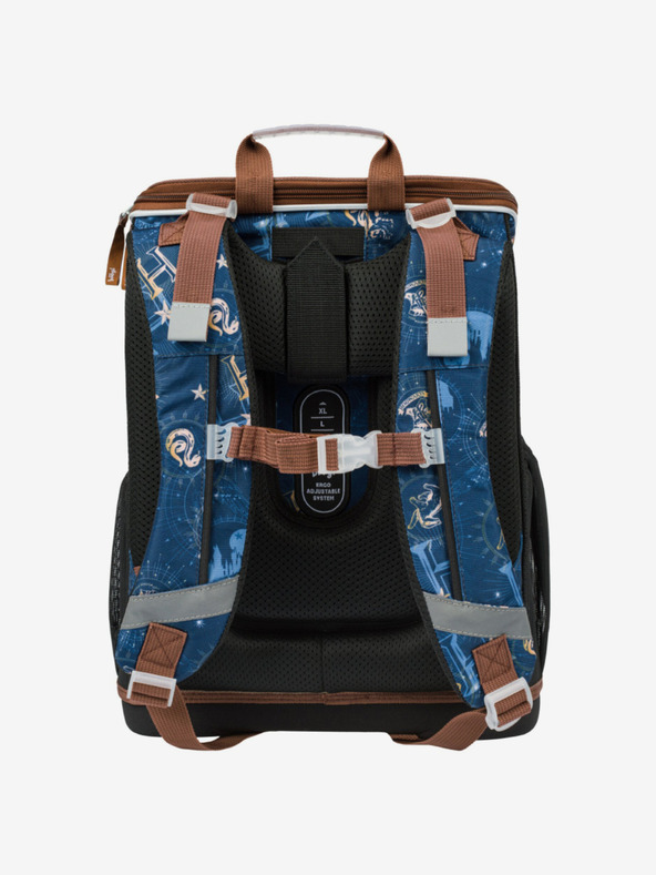 BAAGL  Ljubičasti školski set - aktovka, pernica, torba Baagl Zippy Harry Potter Hogwarts