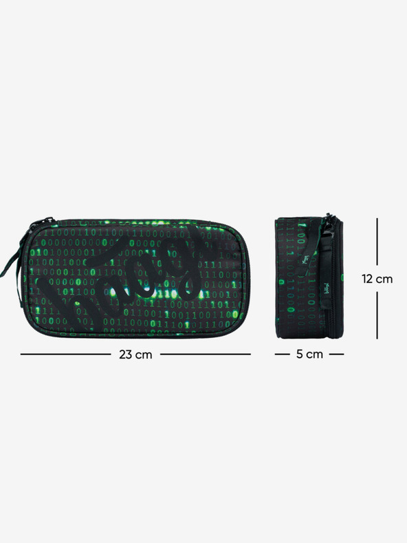 BAAGL  Crna školska pernica Baagl Numbers