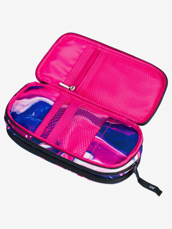 BAAGL  Ljubičasta studentska pernica Baagl Plum