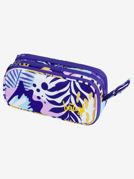 BAAGL  Ljubičasta studentska pernica Baagl Violet