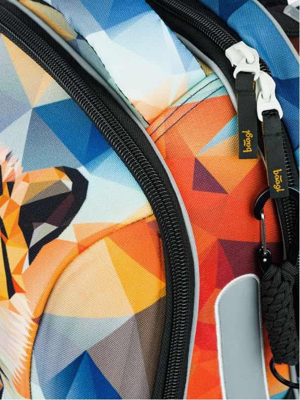 BAAGL  Školska aktovka Baagl Shelly Tiger Orange