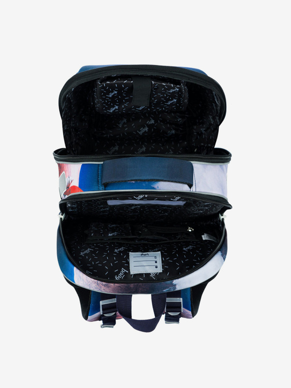 BAAGL  Plava školska torba Baagl Shelly Space Shuttle