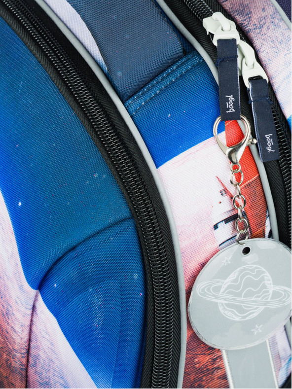 BAAGL  Plava školska torba Baagl Shelly Space Shuttle