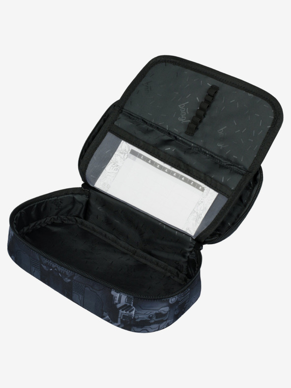 BAAGL  Siva školska pernica Baagl Technic