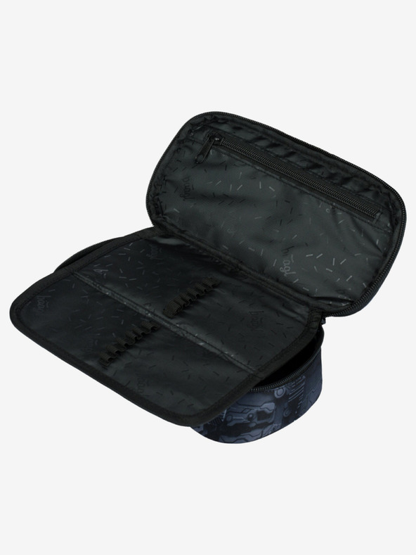 BAAGL  Siva školska pernica Baagl Technic