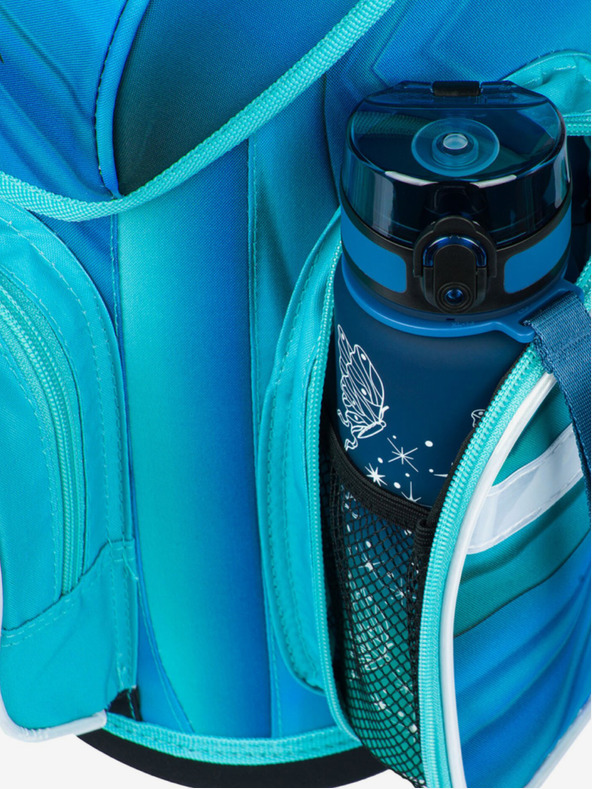 BAAGL  Plava školska torba Ergo Baagl Butterfly