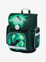 BAAGL  Zelena školska torba Ergo Baagl Drak