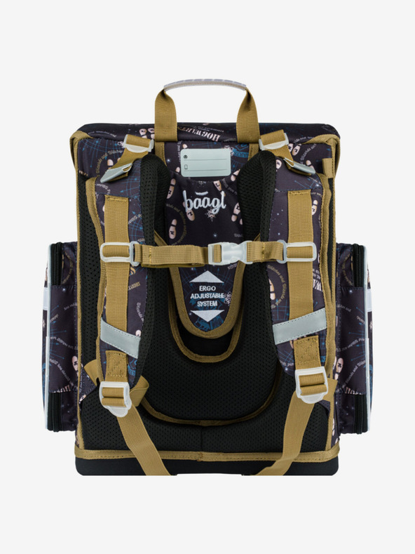 BAAGL  Plava školska torba Ergo Baagl Harry Potter Pobertův Plánek