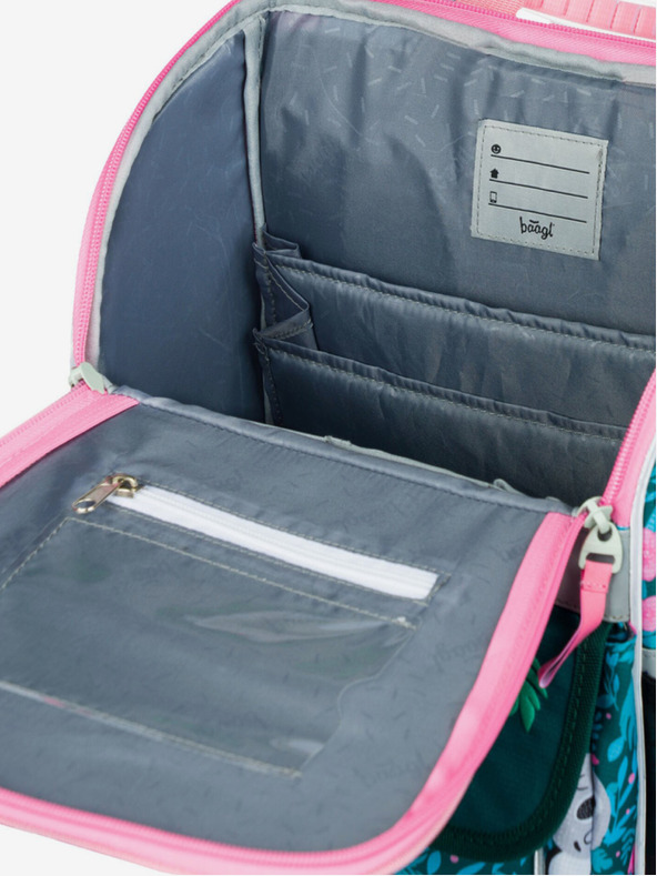 BAAGL  Zelena školska torba Zippy Baagl Baby Koala