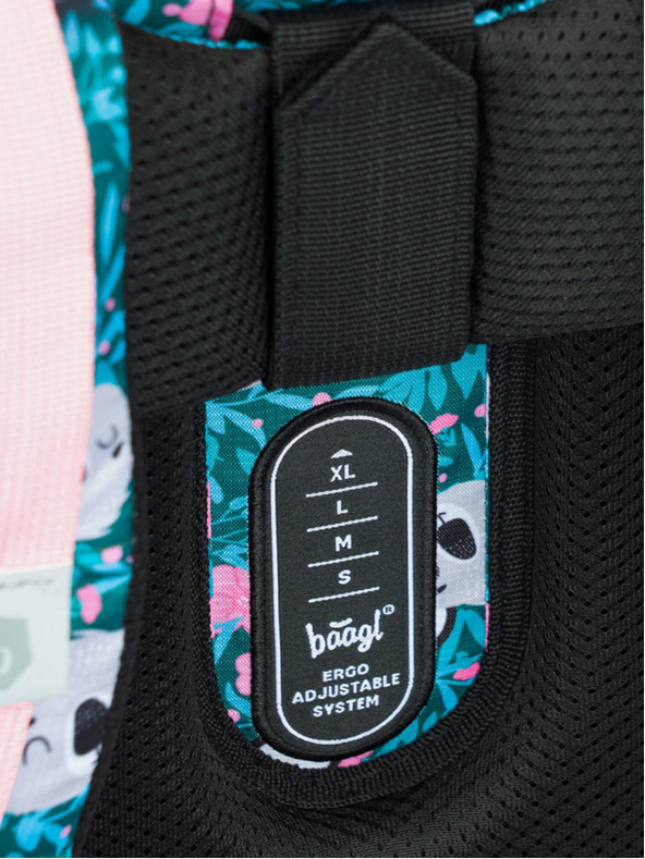 BAAGL  Zelena školska torba Zippy Baagl Baby Koala