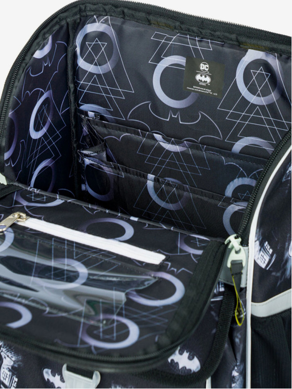 BAAGL  Crna školska torba Zippy Baagl Batman Darky City