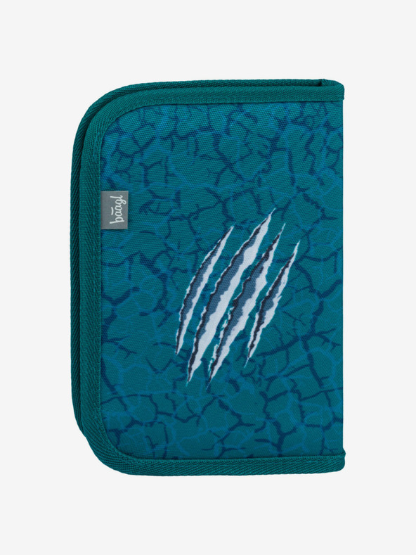 BAAGL  Zelena školska pernica Baagl T-Rex jednokatna