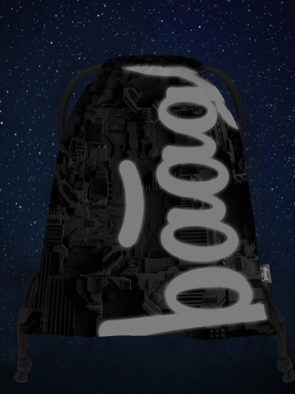 BAAGL  Baagl Technic siva torba