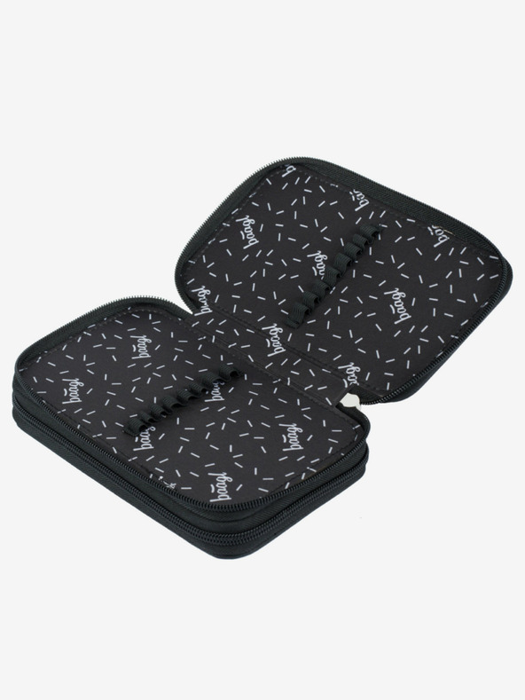 BAAGL  Plavi školski set - aktovka, pernica, torba Baagl Shelly Space Shuttle