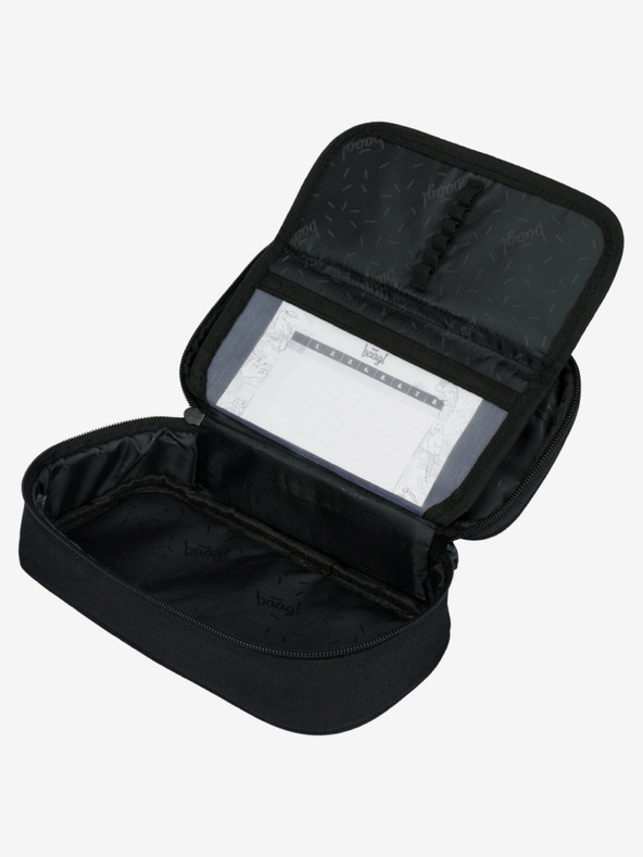 BAAGL  Crna školska pernica Baagl Metallic Bronze