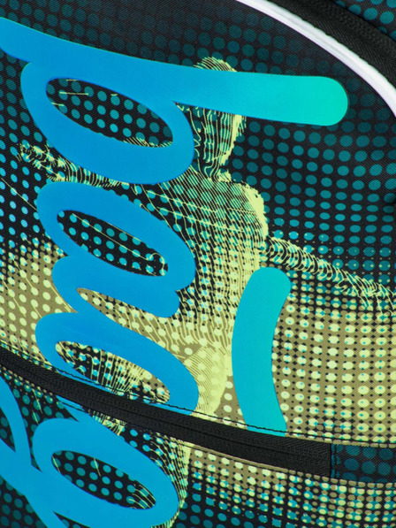 BAAGL  Zeleni školski ruksak Baagl Core Football player