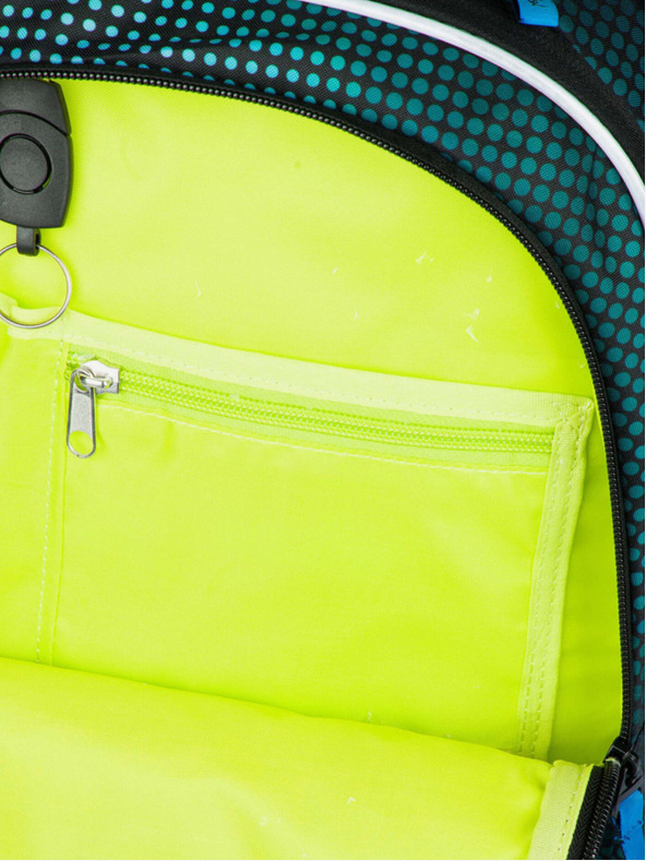 BAAGL  Zeleni školski ruksak Baagl Core Football player