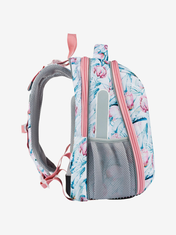 BAAGL  Bijeli školski set - aktovka, pernica, torba Baagl Shelly Raccoon