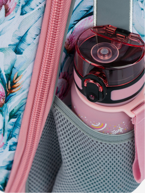 BAAGL  Bijeli školski set - aktovka, pernica, torba Baagl Shelly Raccoon