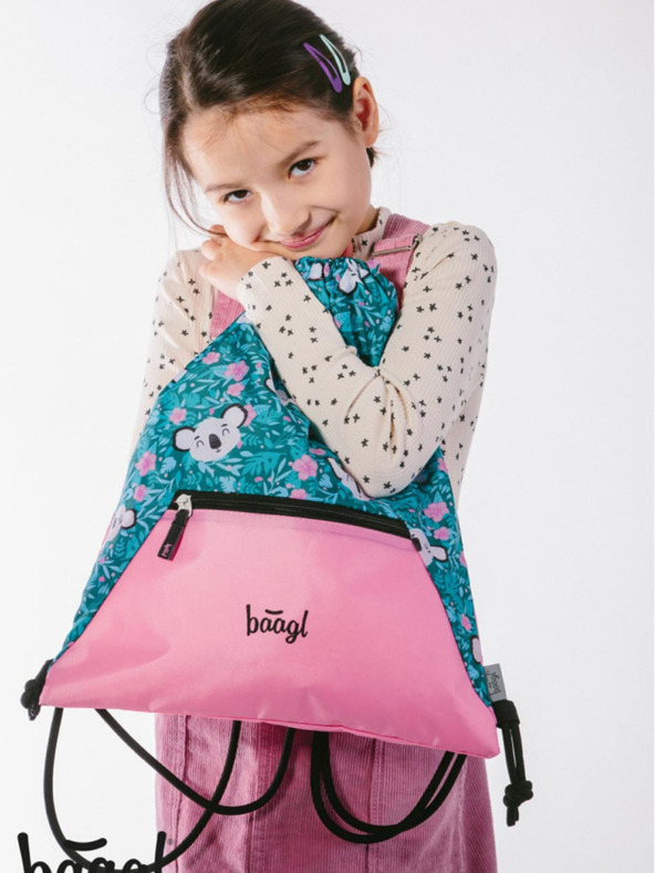 BAAGL  Green Zippy školski set - aktovka, pernica, torba Baagl Baby Koala