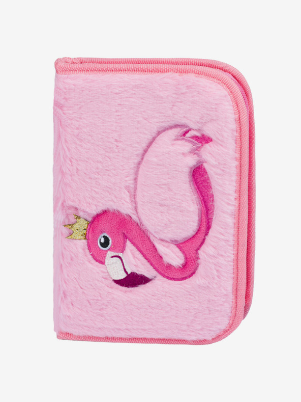 BAAGL  Zippy roza školski set - aktovka, pernica, torba Baagl Flamingo