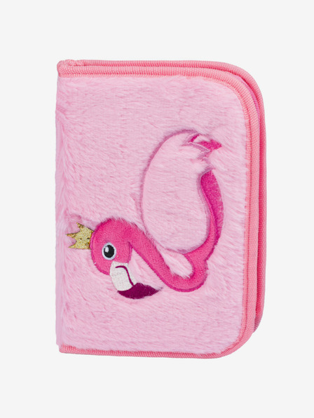 BAAGL  Zippy roza školski set - aktovka, pernica, torba Baagl Flamingo